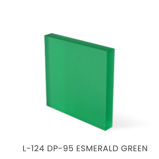 L-124 Emerald Green Blur Acrylic