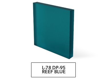 L-078 Reef Blue Blur Acrylic